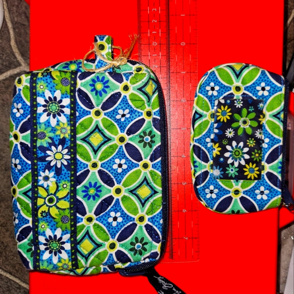 Makeup bag and coin  ID wallet
